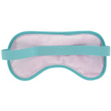 Reverse soft side of the turquoose gel eye mask