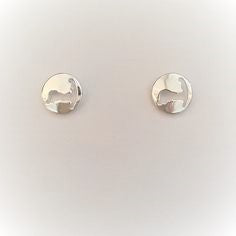 Cape Cod Cutout Silver Post Earrings