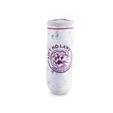White Paw Bark Cherry other side of toy says "Ain't No Laws" dog toy