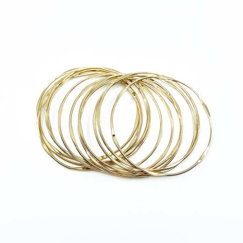 Delicate Gold Bangles