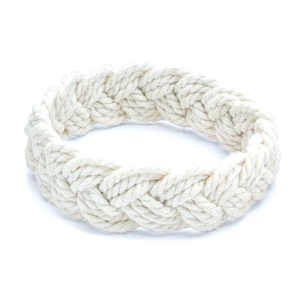 Classic White Rope Bracelet Shrink to Fit