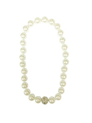 Ivory Faux Pearl Short Necklace