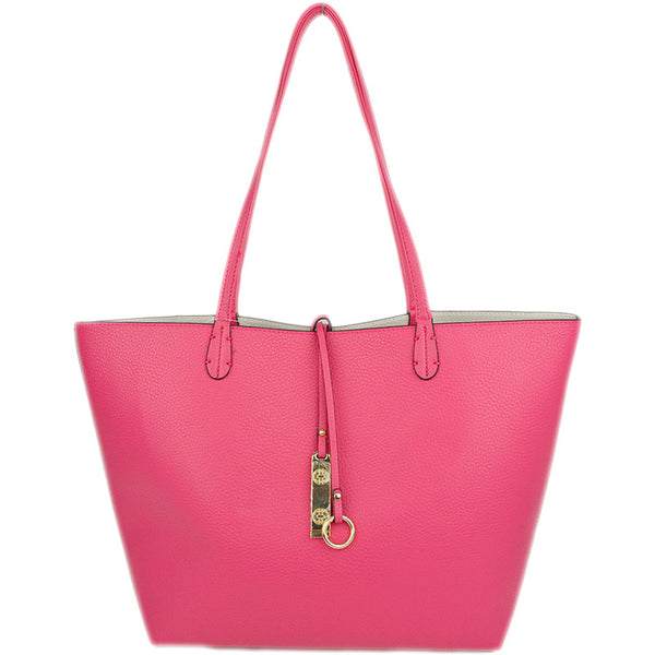 Hot Pink 2 piece Reversible Tote