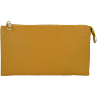 This is It! bag shown as a clutch in mustard
