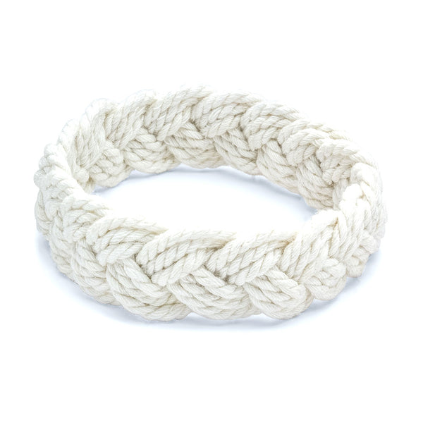 Classic Sailor Bracelet in White Rope